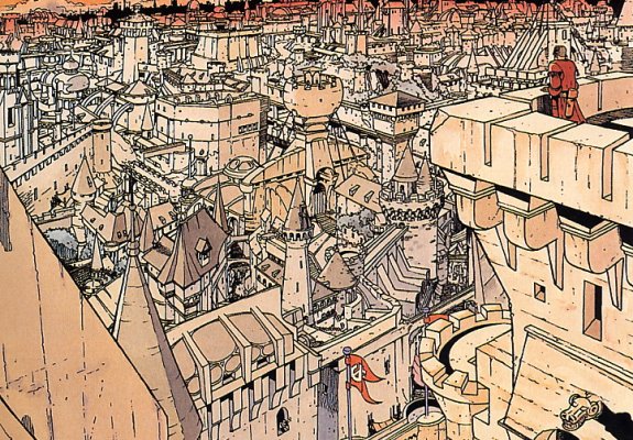 Dandale, vue de l'Institut d'Aramant�s