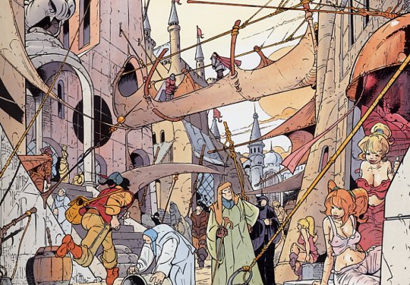 Ruelle anim�e de Dandale