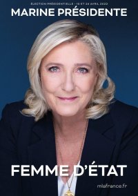 Affiche Marine Le Pen