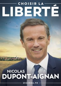 Affiche Nicolas Dupont-Aignan