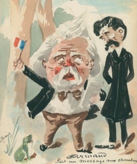 Message aux chambres, Armand Fallières