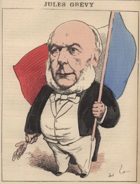 Caricature de Jules Grevy