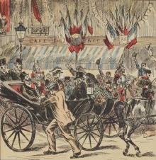 Assassinat de Sadi Carnot, Image d'Epinal