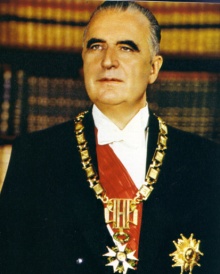 Georges Pompidou Président de la République
