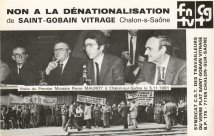 Non &agrave; la d&eacute;nationalisation de Saint-Gobain