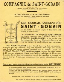 Engrais concentr&eacute;s Saint-Gobain