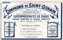 Superphosphates de chaux de Saint-Gobain