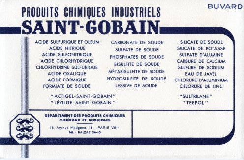 Produits chimiques de Saint-Gobain
